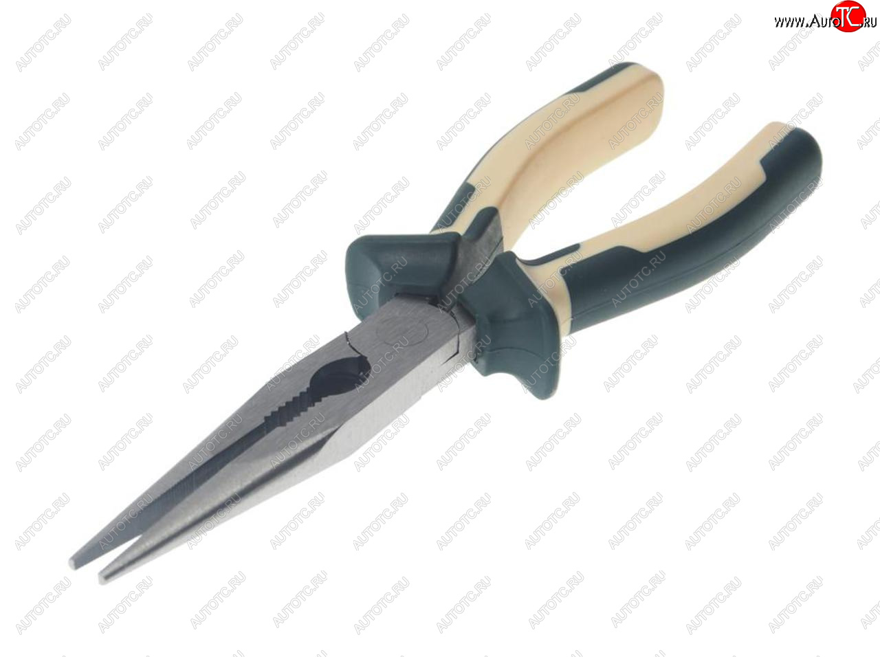 629 р. Тонкогубцы 200мм прямые комбинированные в блистере ROCKFORCE ROCKFORCE rf-610200  с доставкой в г. Кемерово