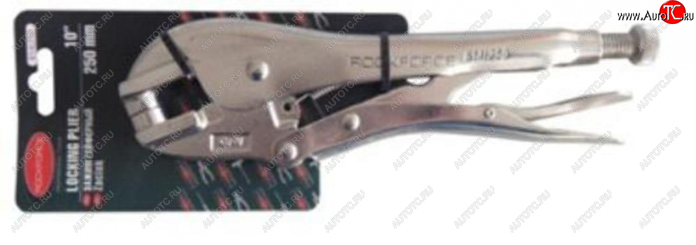 1 059 р. Зажим грейферный 10-250мм специальный точечный в блистере ROCKFORCE ROCKFORCE rf-614l250  с доставкой в г. Кемерово