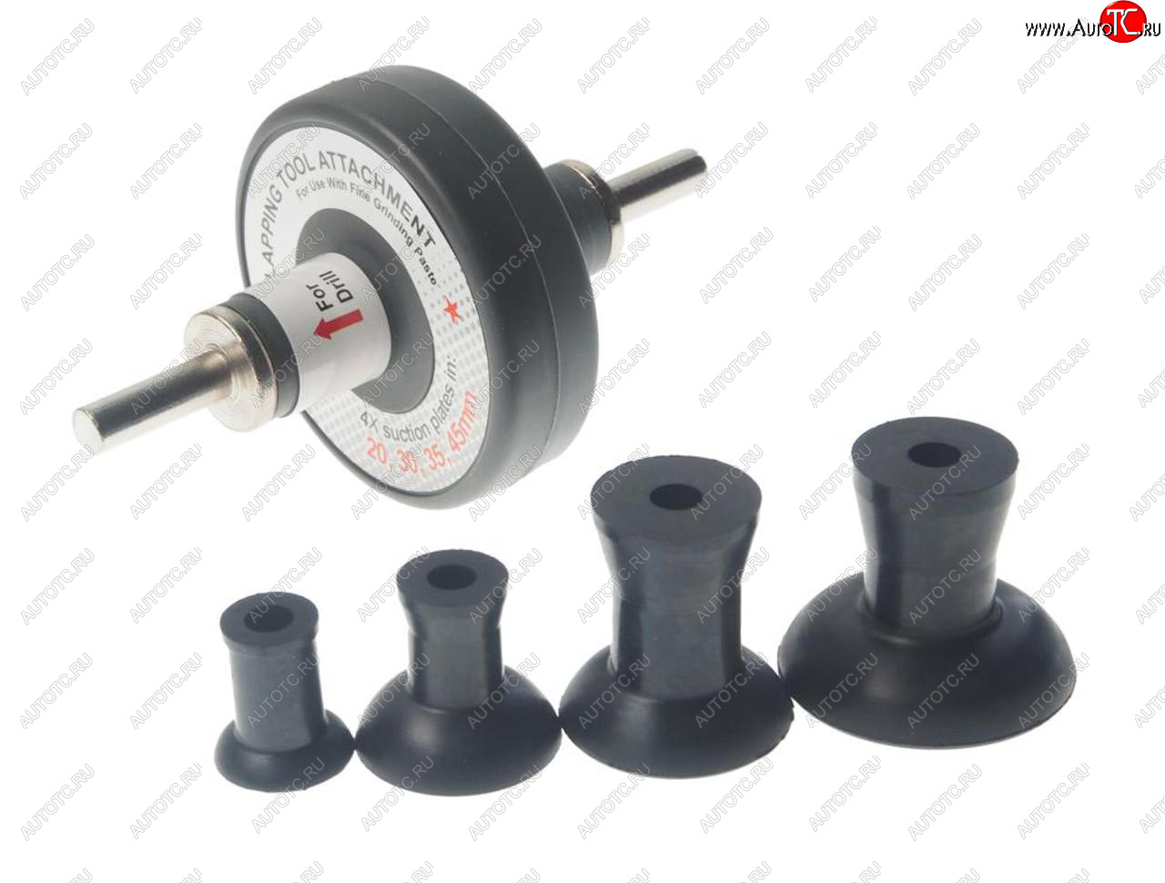 2 999 р. Приспособление для притирки клапанов с присосками 20, 30, 35, 45мм ROCKFORCE ROCKFORCE rf-62114a  с доставкой в г. Кемерово