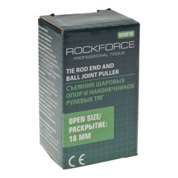 579 р. Съемник опор шаровых и наконечников тяг рулевых 18мм ROCKFORCE ROCKFORCE rf-628018  с доставкой в г. Кемерово. Увеличить фотографию 4