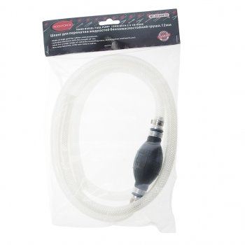 1 599 р. Шланг для перекачки топлива d=12мм груша ROCKFORCE ROCKFORCE rf-6330212  с доставкой в г. Кемерово. Увеличить фотографию 1