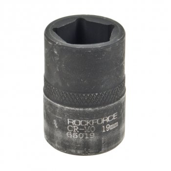 283 р. Головка торцевая 12 19мм 5-ти гранная ударная L=40мм ROCKFORCE ROCKFORCE rf-65019  с доставкой в г. Кемерово. Увеличить фотографию 1