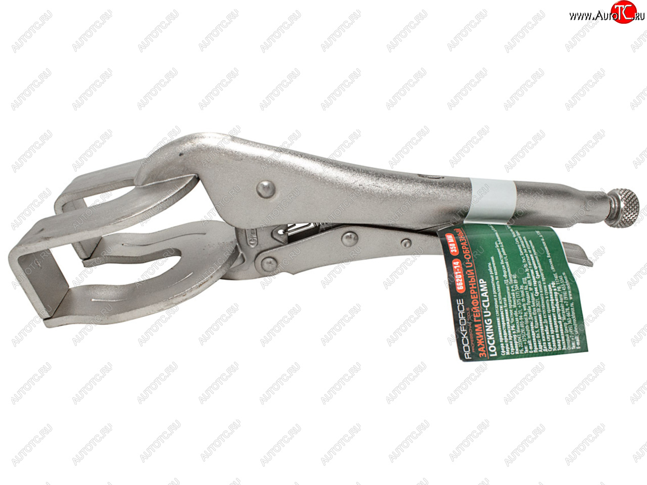 1 689 р. Зажим грейферный 350мм U-образный ROCKFORCE ROCKFORCE rf-66201-14  с доставкой в г. Кемерово