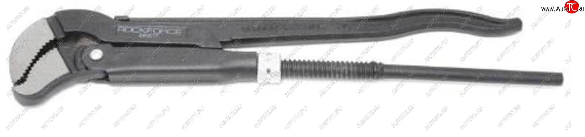 2 249 р. Ключ газовый 100мм 2 S-образный 45град. ROCKFORCE ROCKFORCE rf-684c22  с доставкой в г. Кемерово