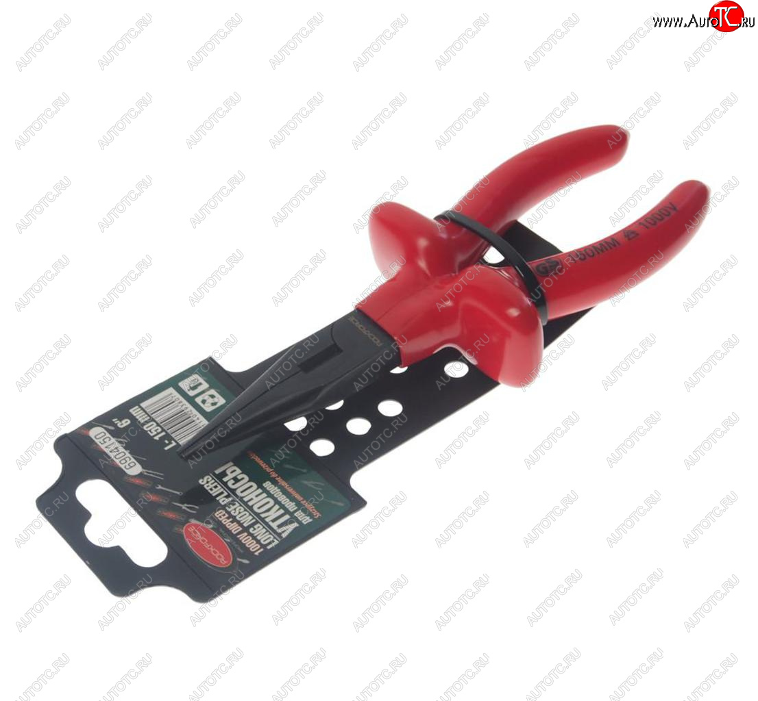 529 р. Тонкогубцы 150мм прямые диэлектрические до 1000В ROCKFORCE ROCKFORCE rf-6904150  с доставкой в г. Кемерово
