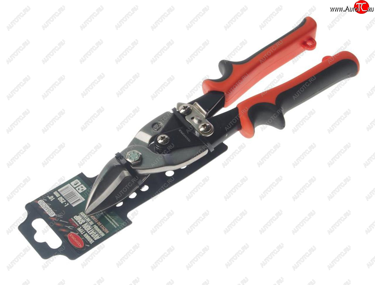 739 р. Ножницы по металлу 254мм левые ROCKFORCE ROCKFORCE rf-698ar250  с доставкой в г. Кемерово