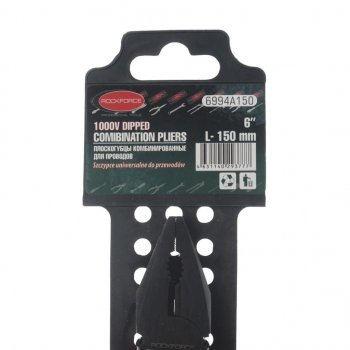 639 р. Пассатижи 150мм (6) комбинированные диэлектрические 1000V ROCKFORCE ROCKFORCE rf-6994a150  с доставкой в г. Кемерово. Увеличить фотографию 3