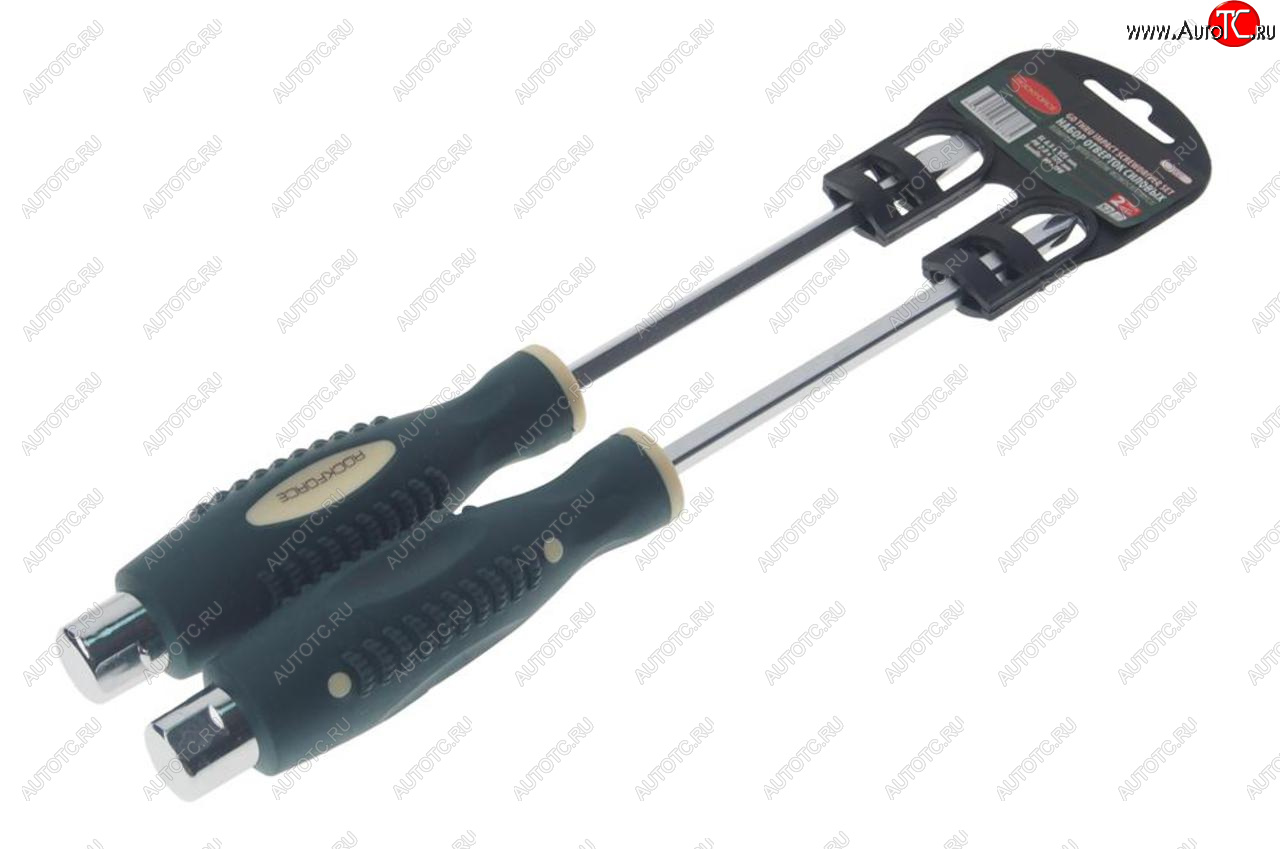 829 р. Набор отверток силовых 2 предмета ROCKFORCE ROCKFORCE rf-7002  с доставкой в г. Кемерово