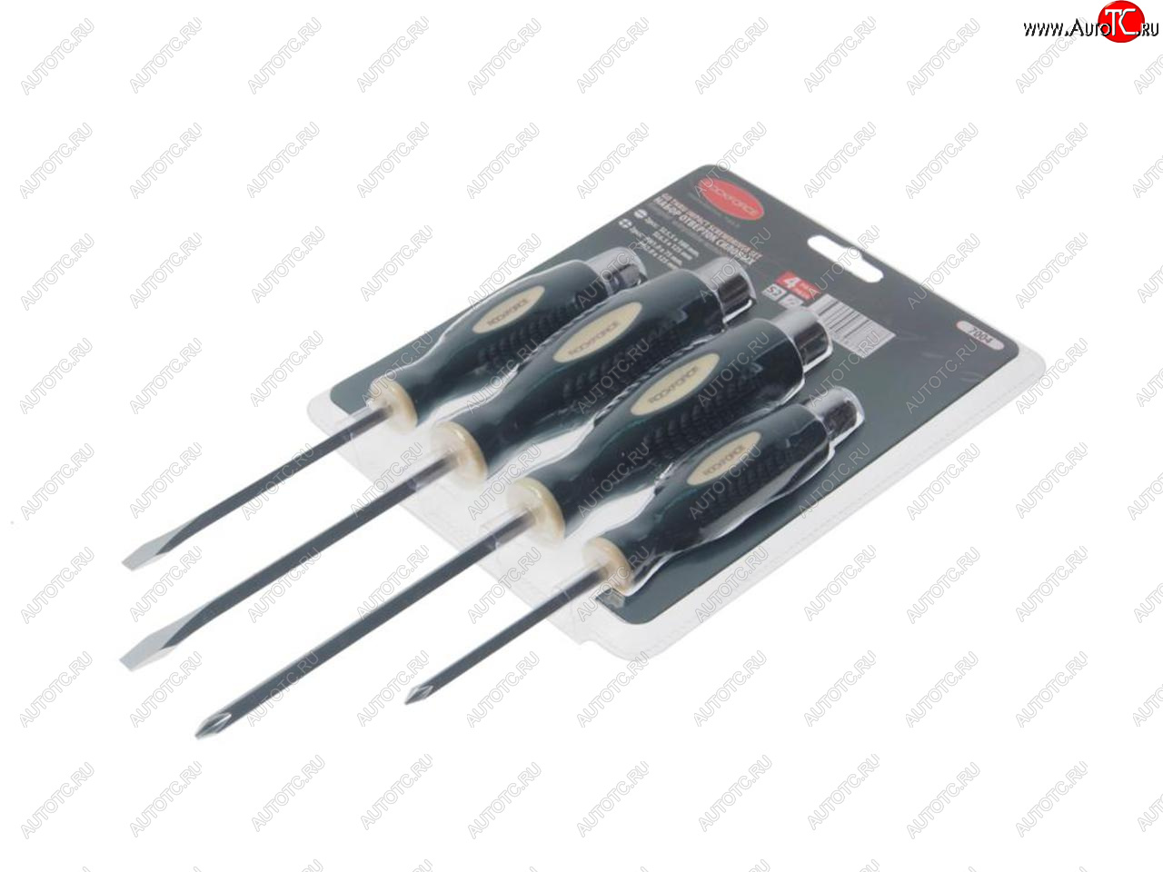 1 479 р. Набор отверток силовых 4 предмета ROCKFORCE ROCKFORCE rf-7004 ROCKFORCE rf-7004  с доставкой в г. Кемерово