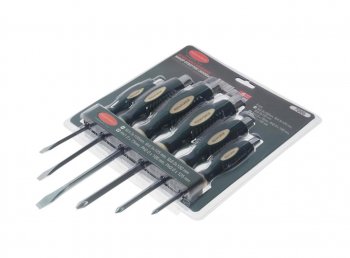 2 379 р. Набор отверток силовых 6 предметов ROCKFORCE ROCKFORCE rf-7006  с доставкой в г. Кемерово. Увеличить фотографию 1