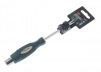 369 р. Отвертка шлицевая SL 5.5х100мм силовая (сталь CrV) ROCKFORCE ROCKFORCE rf-70255100  с доставкой в г. Кемерово. Увеличить фотографию 1