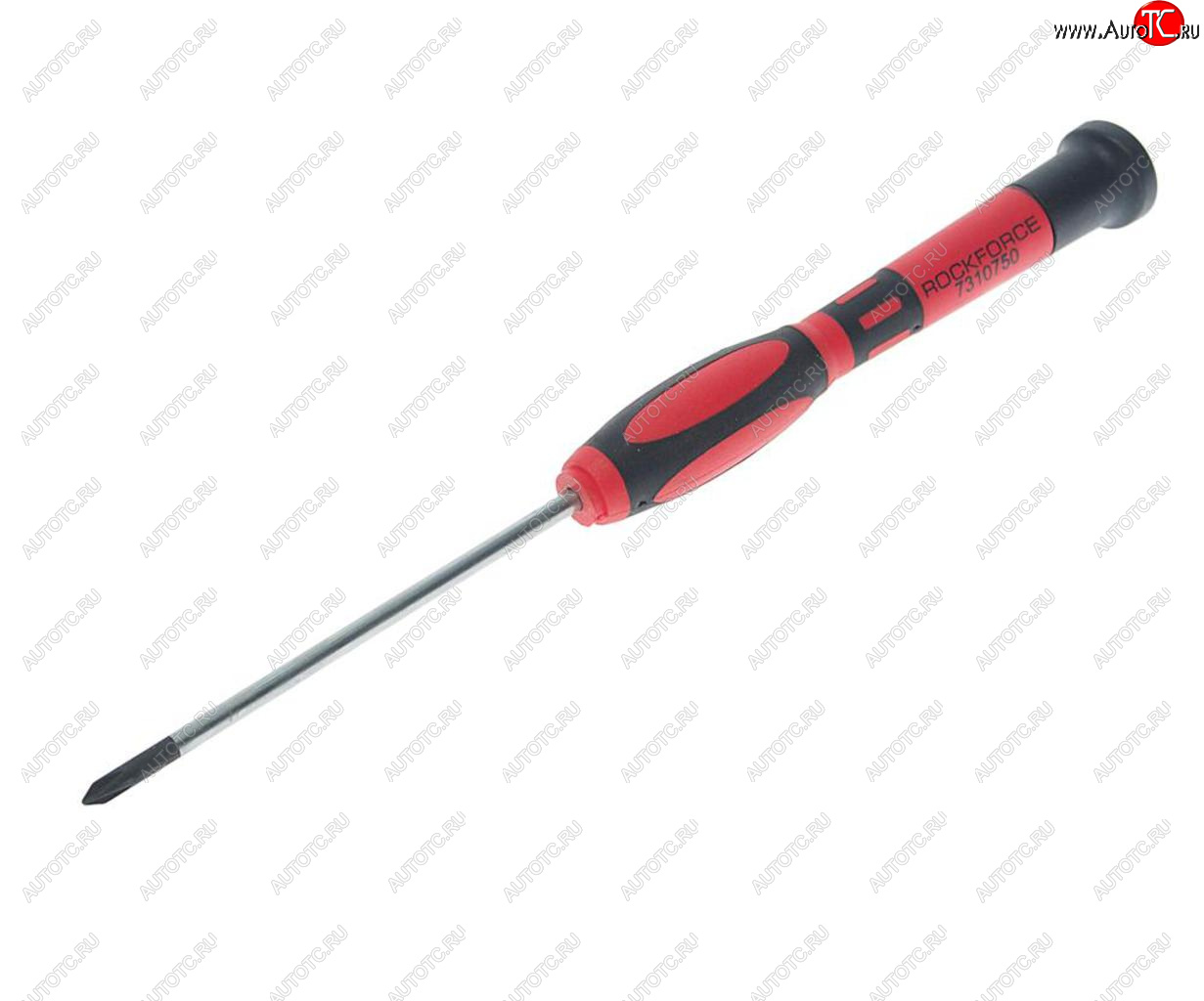 170 р. Отвертка крестовая PH 0.0x75мм ювелирная (сталь CrV) ROCKFORCE ROCKFORCE rf-7310750  с доставкой в г. Кемерово