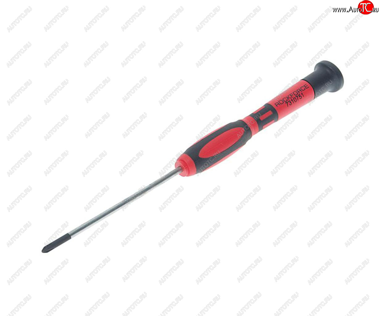 170 р. Отвертка крестовая PH 0.1x75мм ювелирная (сталь CrV) ROCKFORCE ROCKFORCE rf-7310751  с доставкой в г. Кемерово