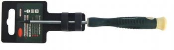 160 р. Отвертка шлицевая SL 4.0x75мм ювелирная ROCKFORCE ROCKFORCE rf-73307504  с доставкой в г. Кемерово. Увеличить фотографию 1