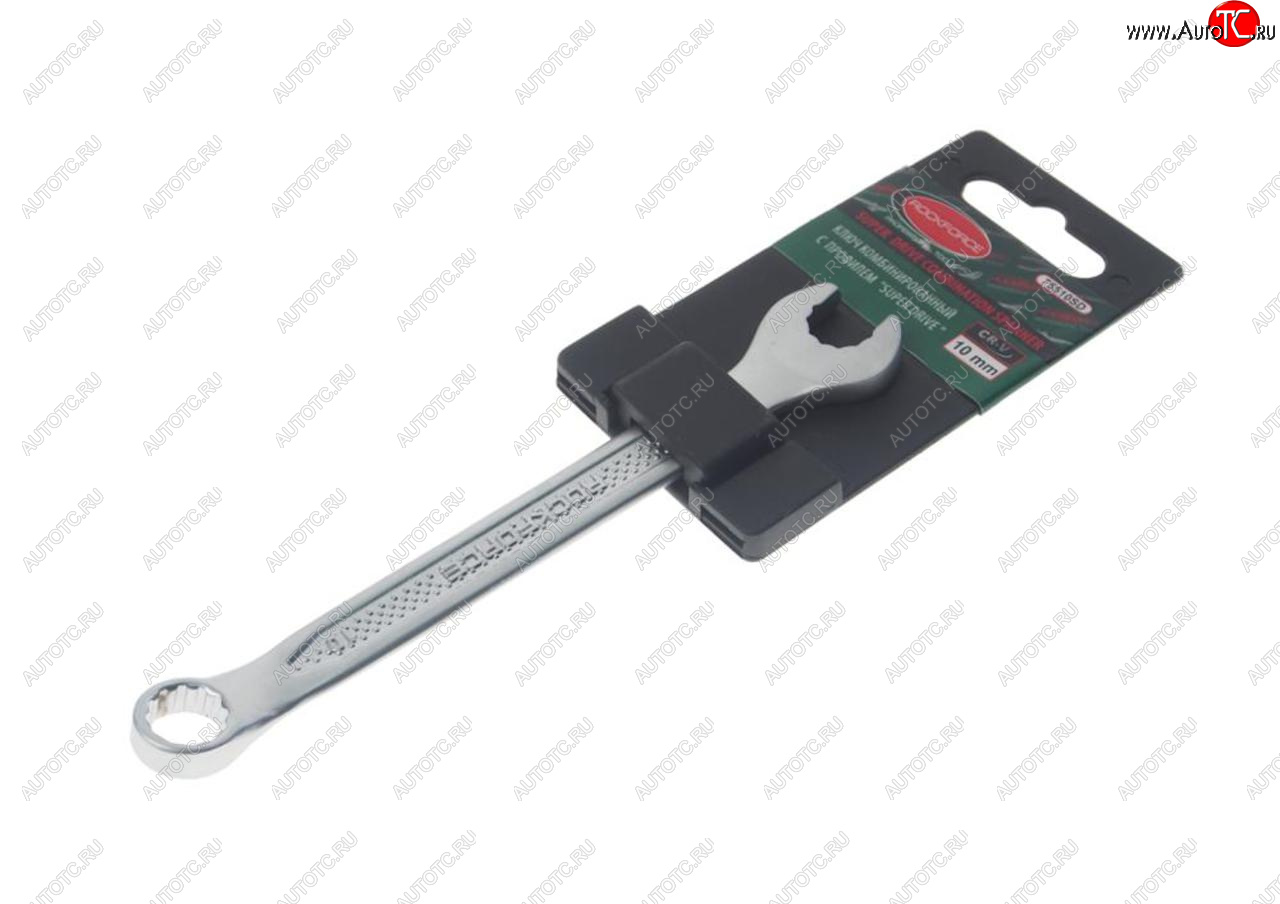 107 р. Ключ комбинированный 10мм (Super Drive) с держателем ROCKFORCE ROCKFORCE rf-75510sd ROCKFORCE rf-75510sd  с доставкой в г. Кемерово