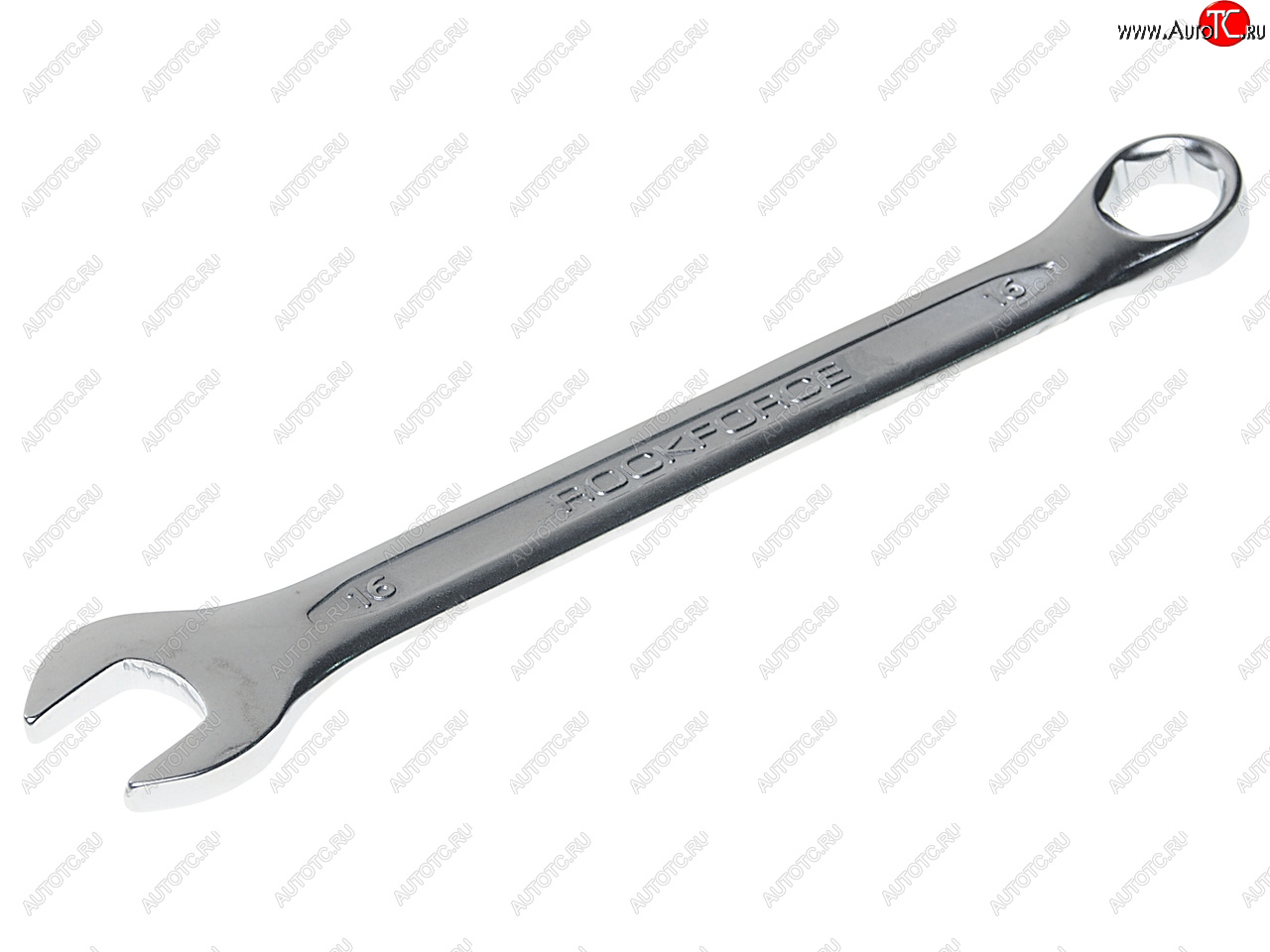 186 р. Ключ комбинированный 16х16мм шестигранный ROCKFORCE ROCKFORCE rf-75516h  с доставкой в г. Кемерово