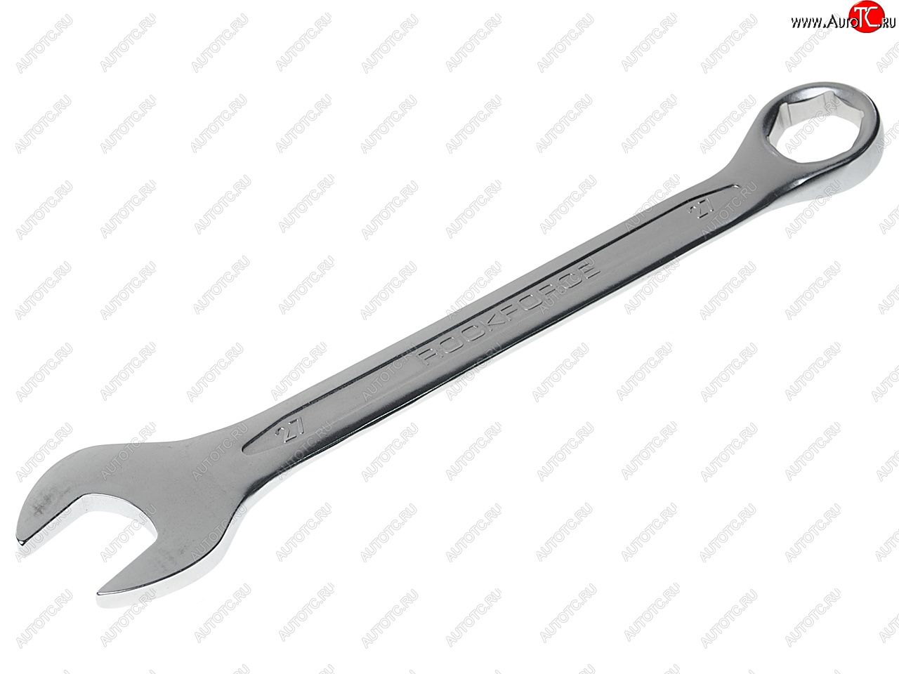 529 р. Ключ комбинированный 27х27мм шестигранный ROCKFORCE ROCKFORCE rf-75527h  с доставкой в г. Кемерово