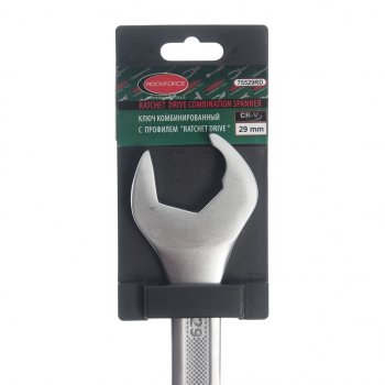 769 р. Ключ комбинированный 29мм (Ratchet Drive) с держателем ROCKFORCE ROCKFORCE rf-75529rd  с доставкой в г. Кемерово. Увеличить фотографию 2
