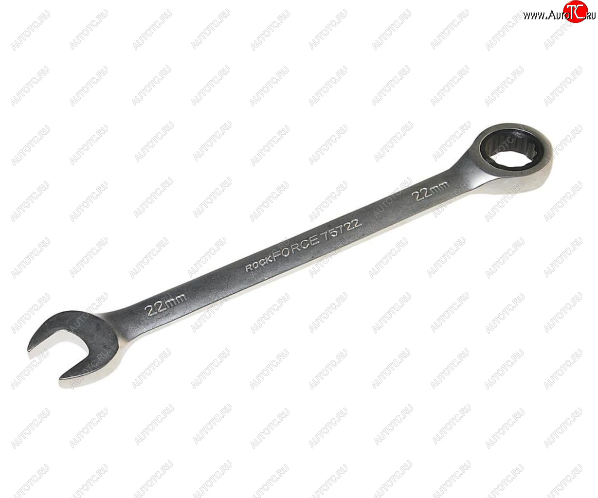 1 139 р. Ключ комбинированный 22х22мм трещоточный ROCKFORCE ROCKFORCE rf-75722  с доставкой в г. Кемерово