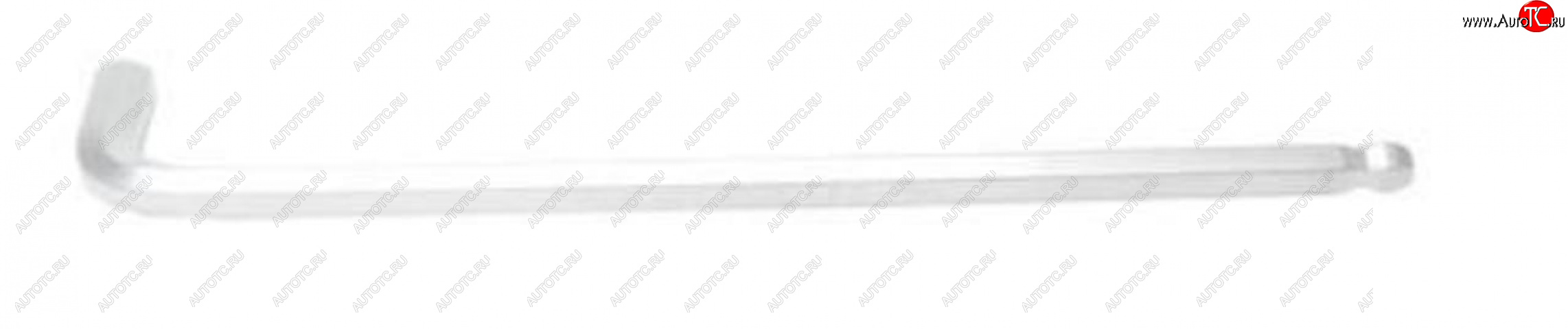 349 р. Ключ шестигранный Г-образный 12мм шаровый длинный ROCKFORCE ROCKFORCE rf-76512l  с доставкой в г. Кемерово