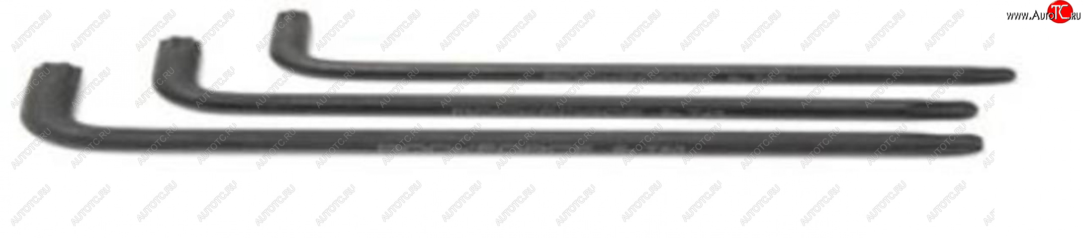 80 р. Ключ TORX Г-образный T10 шаровый длинный ROCKFORCE ROCKFORCE rf-76610bl  с доставкой в г. Кемерово