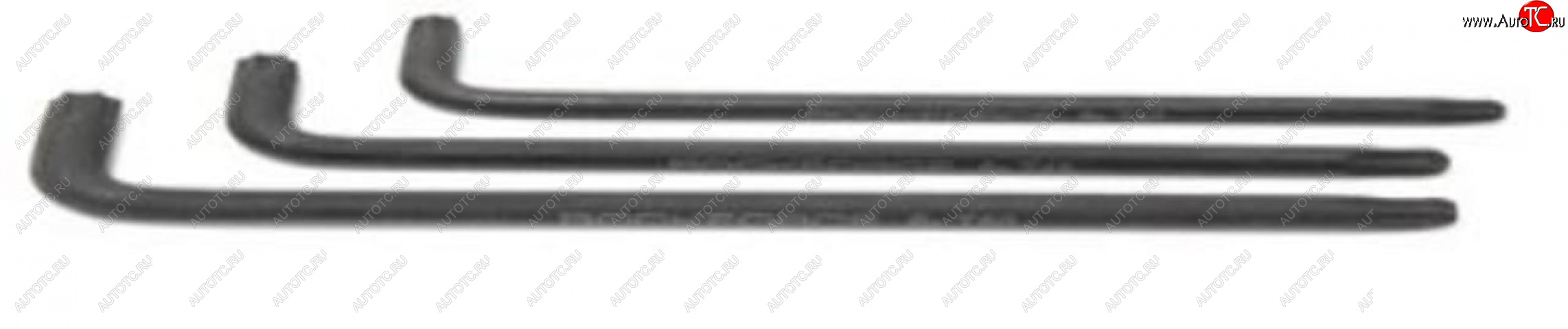 128 р. Ключ TORX Г-образный T30 шаровый длинный ROCKFORCE ROCKFORCE rf-76630bl  с доставкой в г. Кемерово