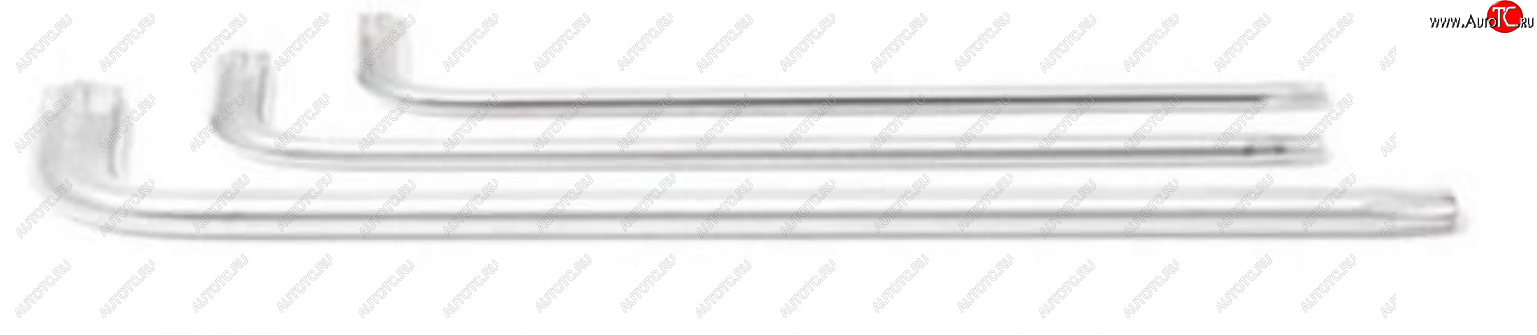 44 р. Ключ TORX Г-образный T-6H с отверстием длинный ROCKFORCE ROCKFORCE rf-76706l  с доставкой в г. Кемерово