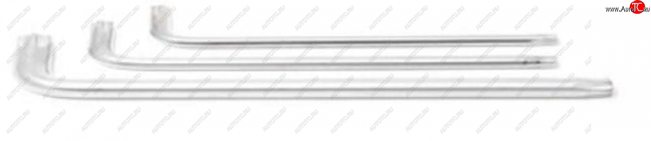 44 р. Ключ TORX Г-образный T-9H с отверстием длинный ROCKFORCE ROCKFORCE rf-76709l  с доставкой в г. Кемерово