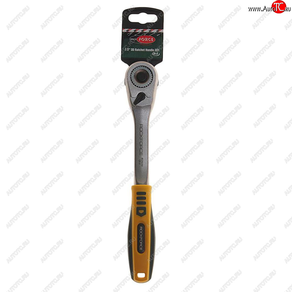 2 499 р. Ключ трещотка 14 30 зубьев с плавающим механизмом ROCKFORCE ROCKFORCE rf-802223d  с доставкой в г. Кемерово