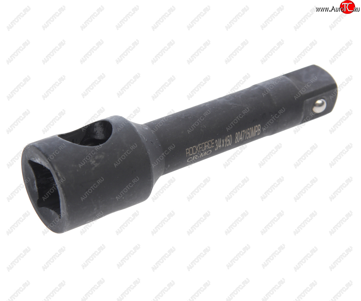 1 039 р. Удлинитель 34 150мм ударный с отверстием ROCKFORCE ROCKFORCE rf-8047150mpb  с доставкой в г. Кемерово