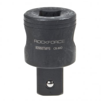 999 р. Адаптер 3/4(F)х1(M) ударный под вороток ROCKFORCE ROCKFORCE rf-80968tmpb ROCKFORCE rf-80968tmpb  с доставкой в г. Кемерово. Увеличить фотографию 1