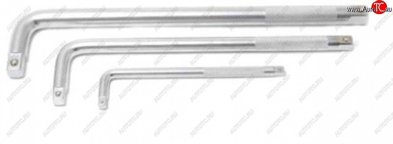 260 р. Вороток 14 L=150мм Г-образный с накаткой ROCKFORCE ROCKFORCE rf-8152150  с доставкой в г. Кемерово