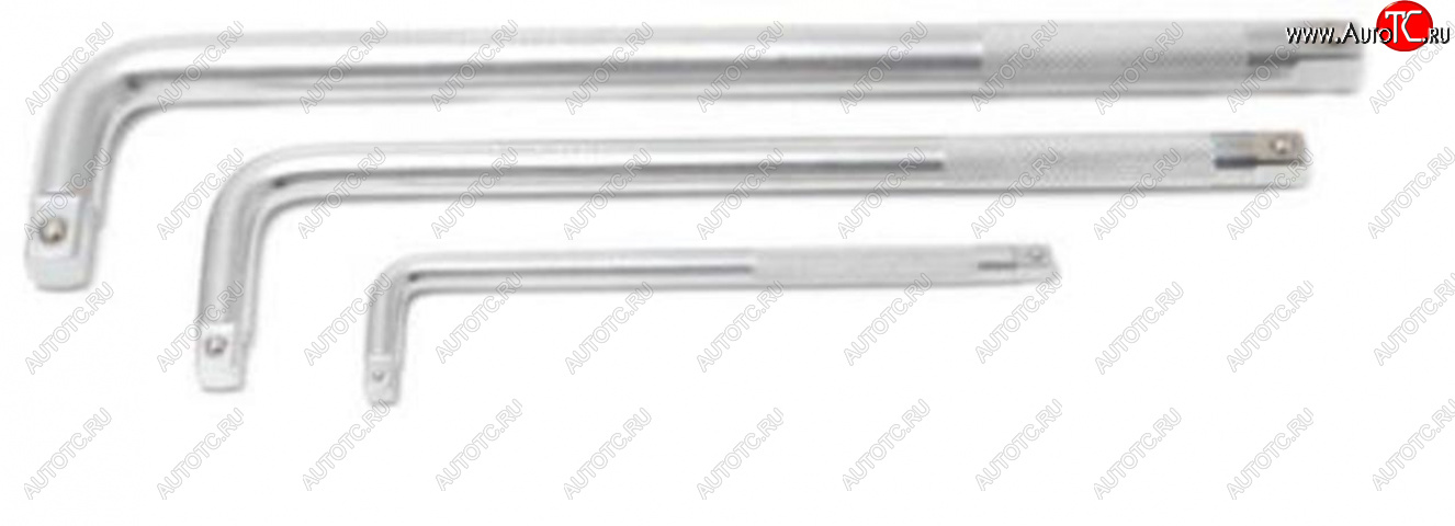 459 р. Вороток 12 L=250мм Г-образный с накаткой ROCKFORCE ROCKFORCE rf-8154250  с доставкой в г. Кемерово