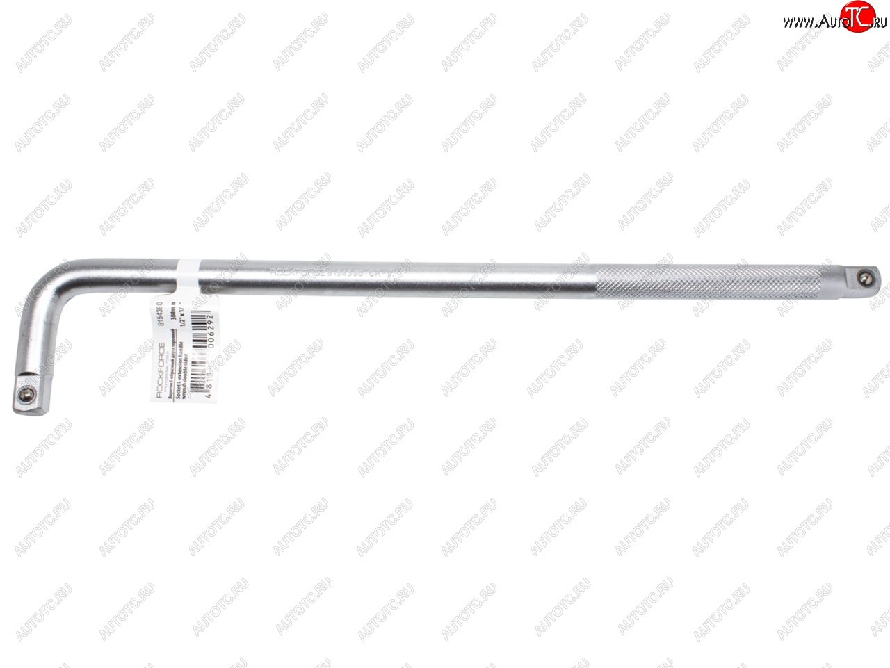 599 р. Вороток 12 L=300мм Г-образный с накаткой ROCKFORCE ROCKFORCE rf-8154300  с доставкой в г. Кемерово