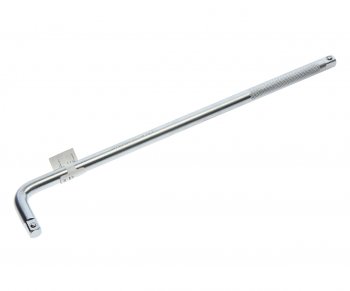 899 р. Вороток 12 L=430мм Г-образный с накаткой ROCKFORCE ROCKFORCE rf-8154430  с доставкой в г. Кемерово. Увеличить фотографию 1