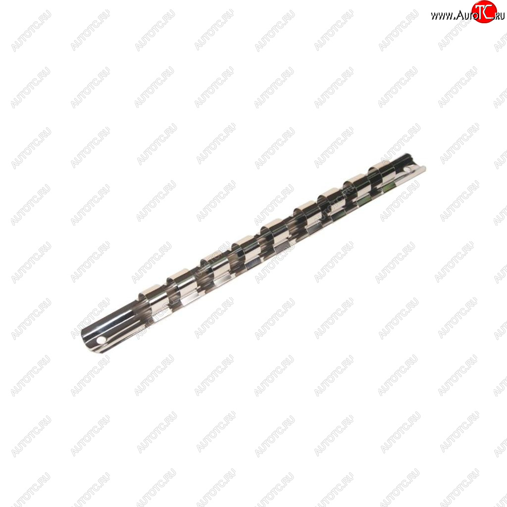 126 р. Держатель головок 1/2 L=200мм стальная рейка 9шт. ROCKFORCE ROCKFORCE rf-819409 ROCKFORCE rf-819409  с доставкой в г. Кемерово