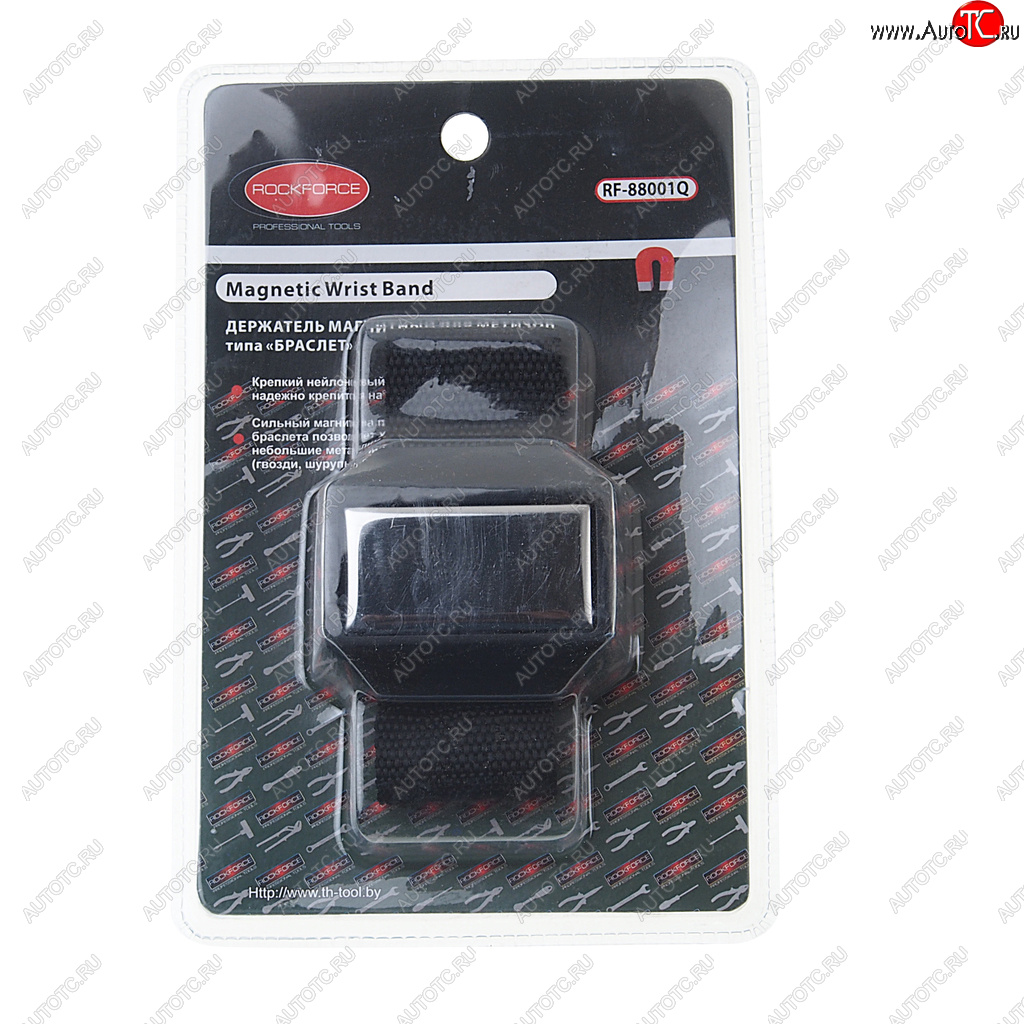 283 р. Браслет-держатель магнитный для метизов в блистере ROCKFORCE ROCKFORCE rf-88001q  с доставкой в г. Кемерово