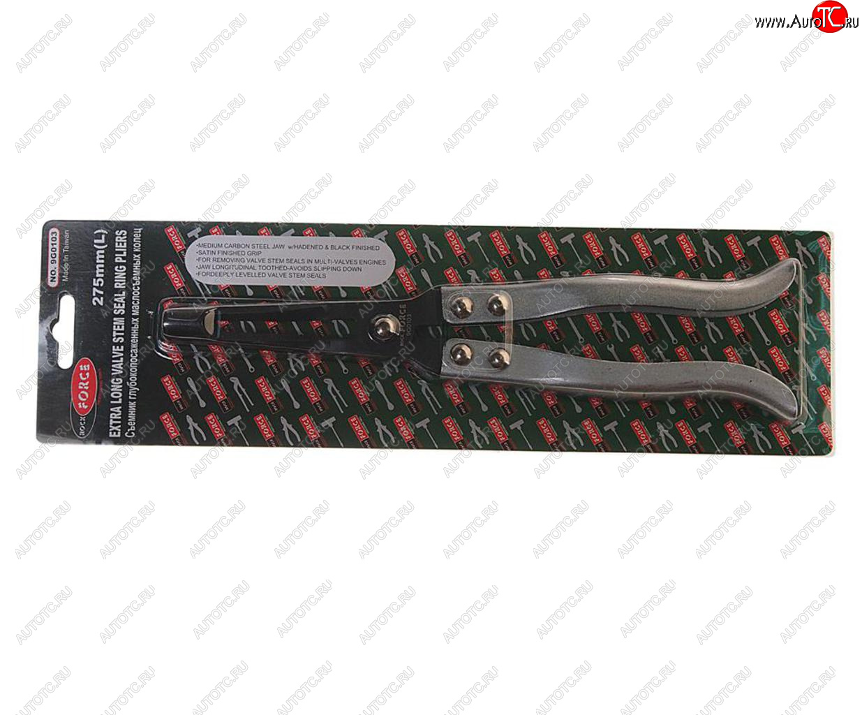 889 р. Съемник колпачков маслоотражающих удлиненный ROCKFORCE ROCKFORCE rf-9g0103  с доставкой в г. Кемерово