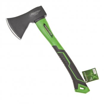 999 р. Топор 1.0кг универсальный фибергласовая ручка ROCKFORCE ROCKFORCE rf-a7010  с доставкой в г. Кемерово. Увеличить фотографию 1