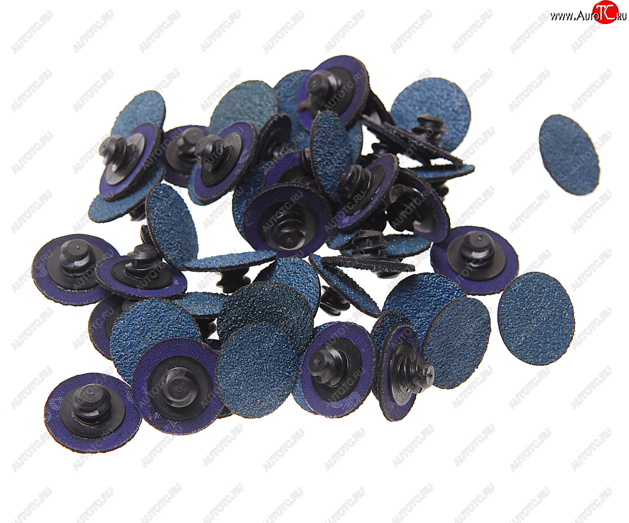 1 099 р. Круг шлифовальный 25мм (№60) абразивный синий 50шт. ROCKFORCE ROCKFORCE rf-bd160z  с доставкой в г. Кемерово