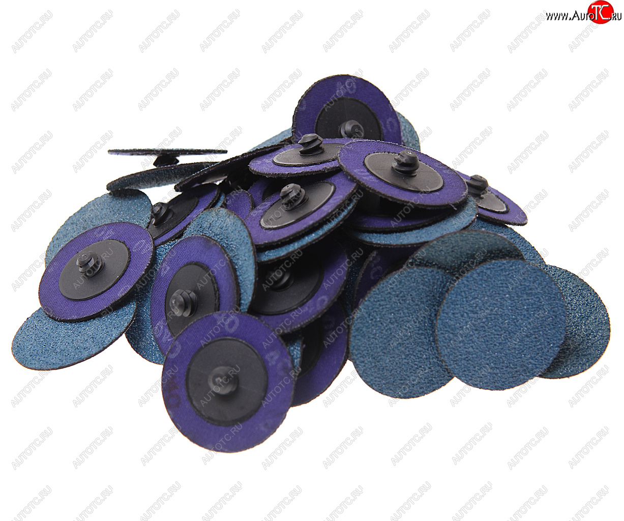 2 299 р. Круг шлифовальный 50мм (№40) абразивный синий 50шт. ROCKFORCE ROCKFORCE rf-bd240z  с доставкой в г. Кемерово