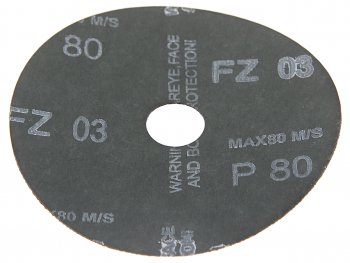 82 р. Круг шлифовальный 125мм (№80) абразивный ROCKFORCE ROCKFORCE rf-bd580d  с доставкой в г. Кемерово. Увеличить фотографию 2