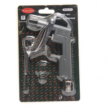 369 р. Пистолет продувочный пневматический (сопло 50мм) в блистере ROCKFORCE ROCKFORCE rf-dg-10-2  с доставкой в г. Кемерово. Увеличить фотографию 3