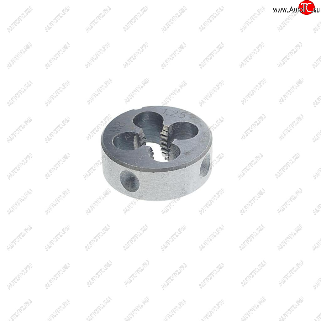 190 р. Плашка М08x1.25мм d=25мм в пластиковом футляре ROCKFORCE ROCKFORCE rf-die08125  с доставкой в г. Кемерово