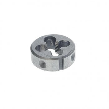 190 р. Плашка М09x1.0мм d=25мм в пластиковом футляре ROCKFORCE ROCKFORCE rf-die09100  с доставкой в г. Кемерово. Увеличить фотографию 1