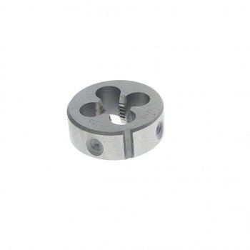 225 р. Плашка М10x1.25мм d=30мм в пластиковом футляре ROCKFORCE ROCKFORCE rf-die10125  с доставкой в г. Кемерово. Увеличить фотографию 1