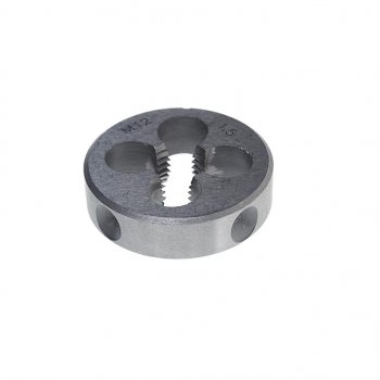 299 р. Плашка М12x1.5мм d=38мм в пластиковом футляре ROCKFORCE ROCKFORCE rf-die12150  с доставкой в г. Кемерово. Увеличить фотографию 1