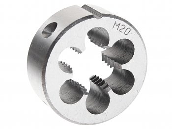 579 р. Плашка М20х2.5мм в пластиковом футляре ROCKFORCE ROCKFORCE rf-die20x2.5  с доставкой в г. Кемерово. Увеличить фотографию 1
