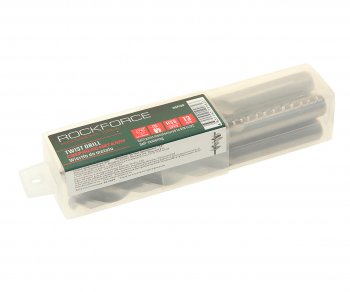 1 699 р. Сверло по металлу 13.0мм HSS (5шт.) ROCKFORCE ROCKFORCE rf-dsp130  с доставкой в г. Кемерово. Увеличить фотографию 2