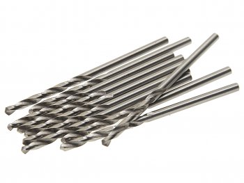 163 р. Сверло по металлу 2.5мм HSS (10шт.) ROCKFORCE ROCKFORCE rf-dsp25  с доставкой в г. Кемерово. Увеличить фотографию 1